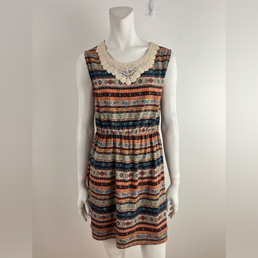 STORY Korean printed floral dress